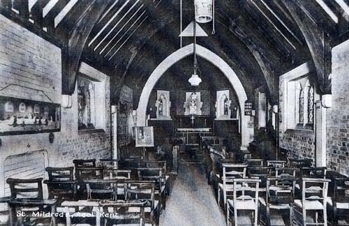 Inside St Mildred's Church